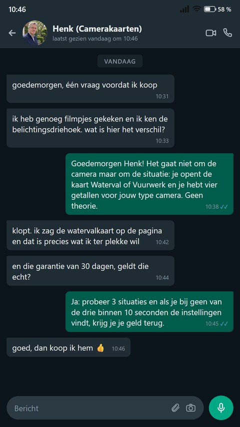 Een sceptische kijker vraagt wat het verschil is met een instructievideo